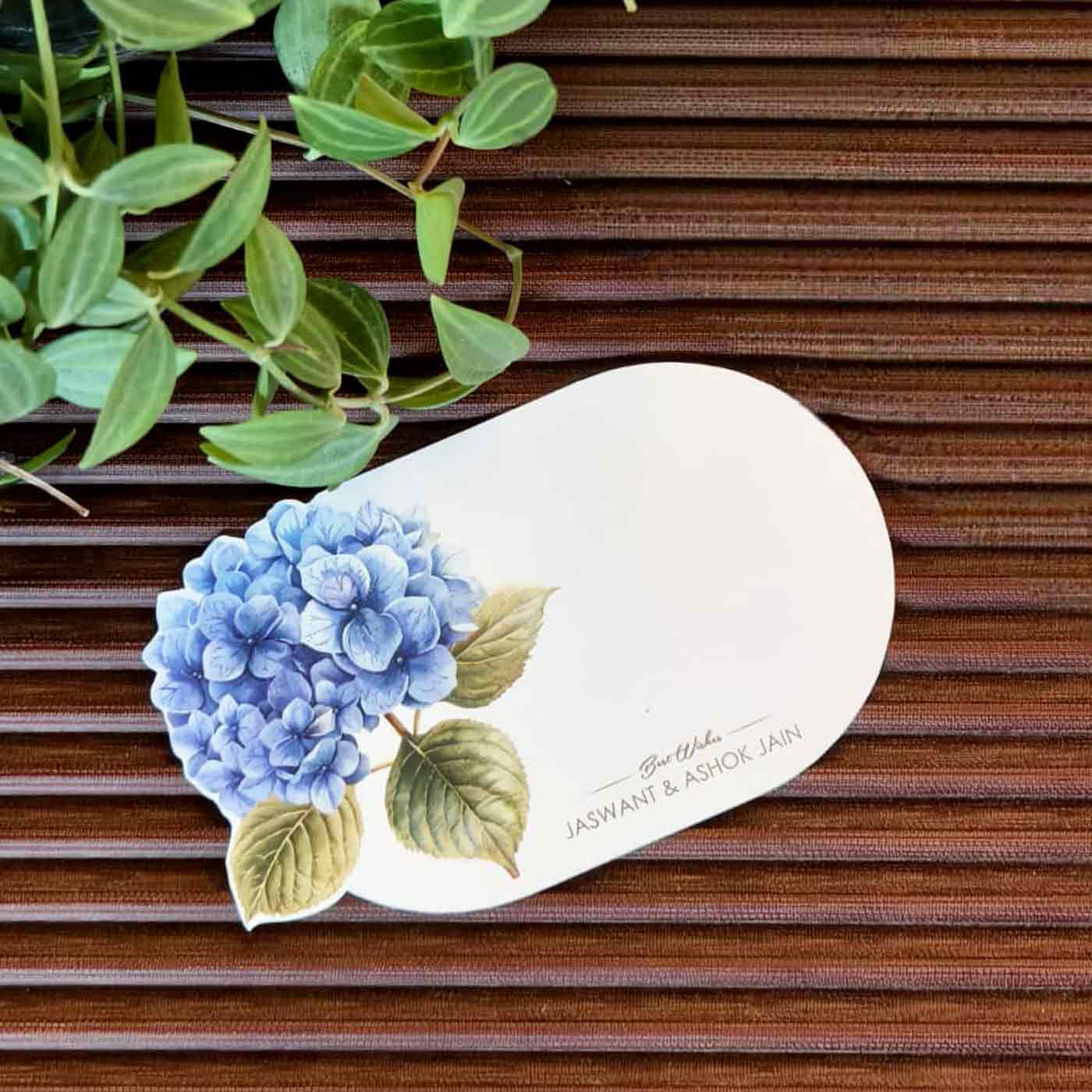 Beautiful Blue Flower Gift Tags