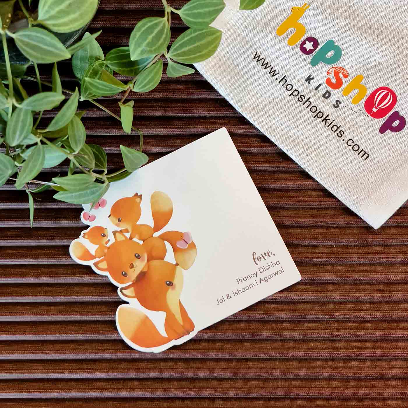 Family of Fox Gift Tags