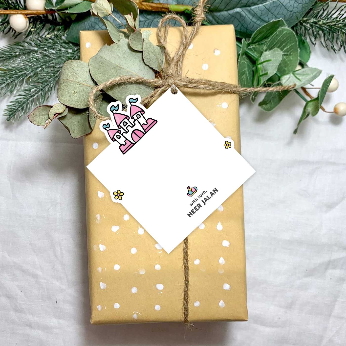 Princess Palace Best Wishes Tags