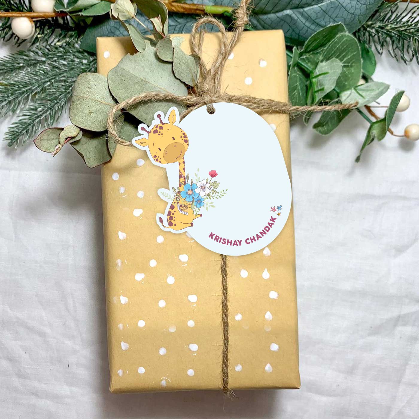 Happy Little Giraffe