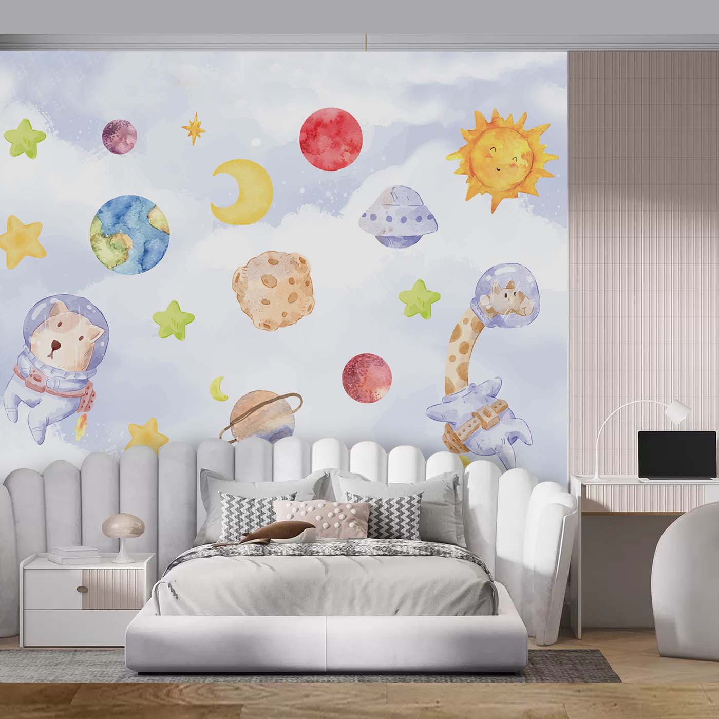 Cute Baby Animals in Space